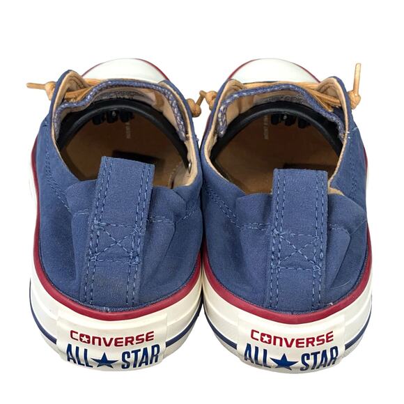 Converse Women's Shoreline Blue White Slip On Sneaker Size US 6 - Picture 7 of 9